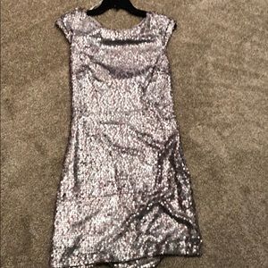 Lavender sequins dress - size 6
